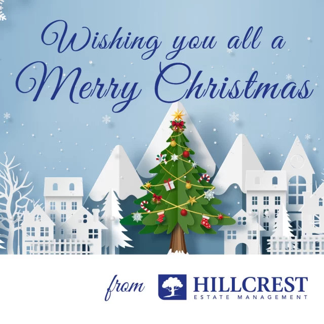 From us all at Hillcrest we wish you a peaceful festive break 🎄